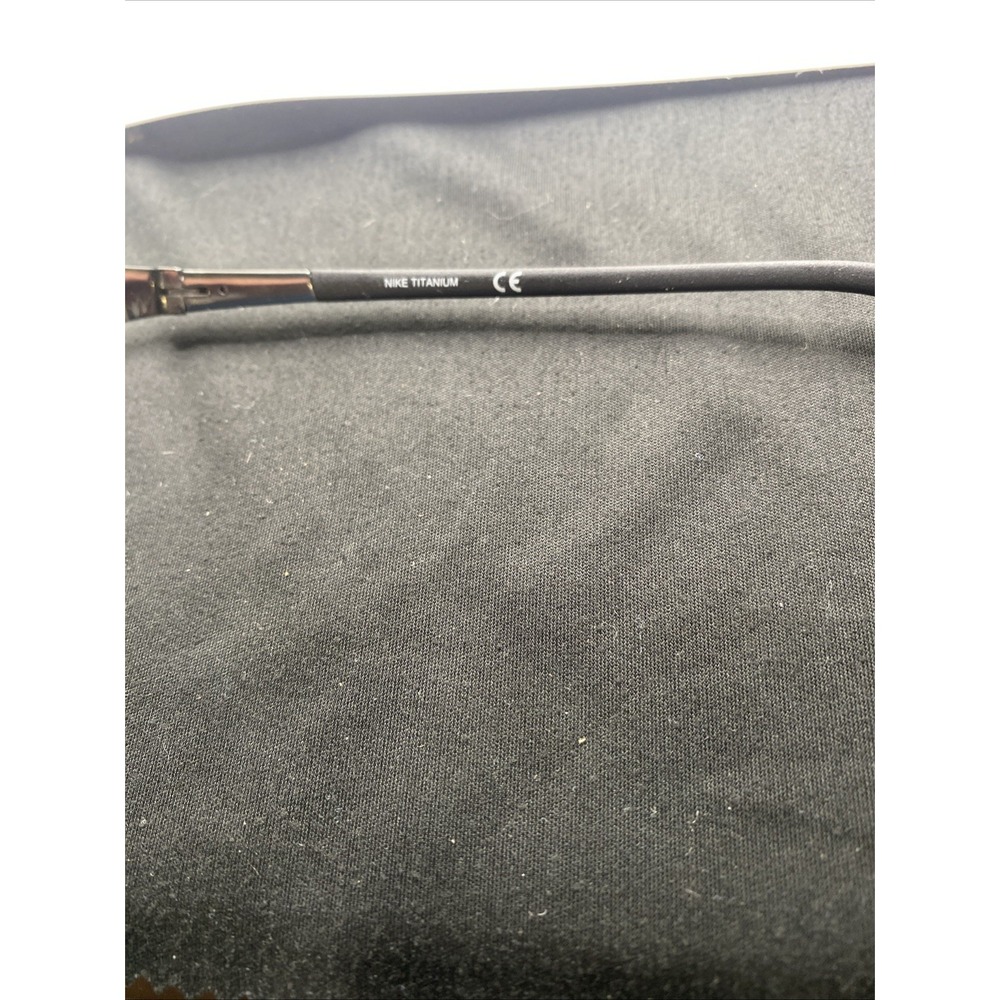 Nike Eyeglasses FRAME ONLY 6050 Half Rim 55-14-145 Black 890 - Picture 10 of 16